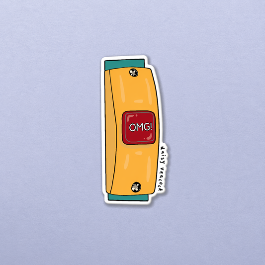 when i used to spend the night Stickers